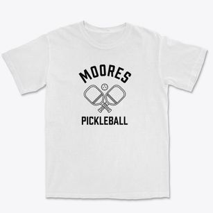 Moores Georgia Pickleball Premium Heavyweight T-shirt
