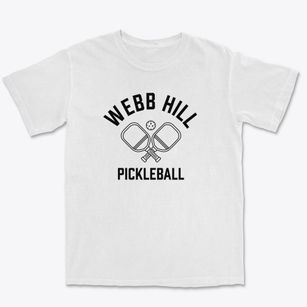 Webb Hill Maine Pickleball Premium Heavyweight T-shirt