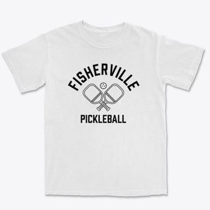 Fisherville Michigan Pickleball Premium Heavyweight T-shirt
