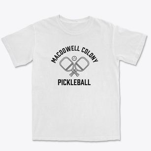 Macdowell Colony New Hampshire Pickleball Premium Heavyweight T-shirt