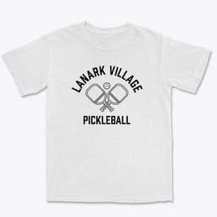 Lanark Village Florida Pickleball Premium Heavyweight T-shirt