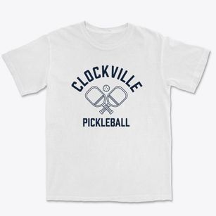 Clockville New York Pickleball Premium Heavyweight T-shirt