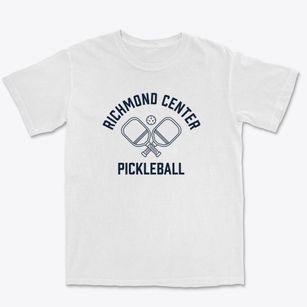 Richmond Center New York Pickleball Premium Heavyweight T-shirt