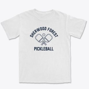 Sherwood Forest North Carolina Pickleball Premium Heavyweight T-shirt