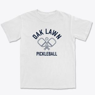 Oak Lawn Illinois Pickleball Premium Heavyweight T-shirt