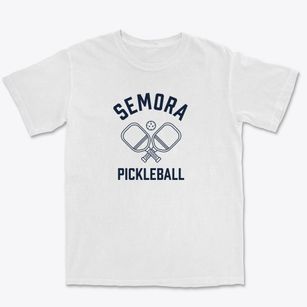 Semora North Carolina Pickleball Premium Heavyweight T-shirt