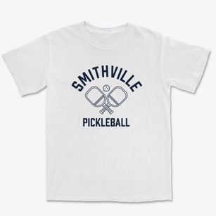 Smithville Texas Pickleball Premium Heavyweight T-shirt