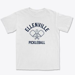 Ellenville New York Pickleball Premium Heavyweight T-shirt