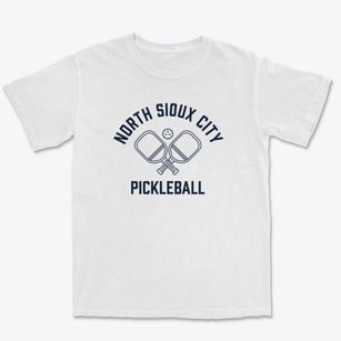 North Sioux City South Dakota Pickleball Premium Heavyweight T-shirt
