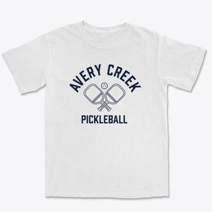Avery Creek North Carolina Pickleball Premium Heavyweight T-shirt