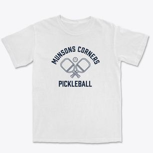 Munsons Corners New York Pickleball Premium Heavyweight T-shirt