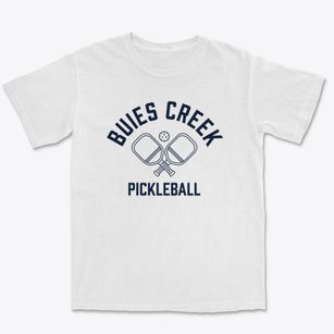 Buies Creek North Carolina Pickleball Premium Heavyweight T-shirt