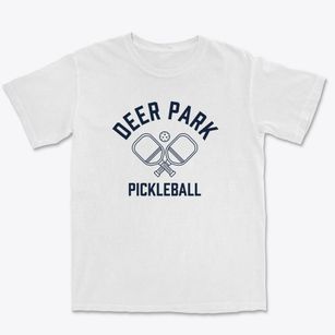 Deer Park Texas Pickleball Premium Heavyweight T-shirt