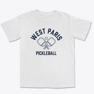 West Paris Maine Pickleball Premium Heavyweight T-shirt
