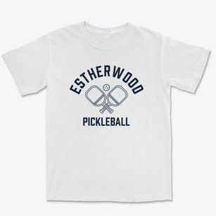 Estherwood Louisiana Pickleball Premium Heavyweight T-shirt