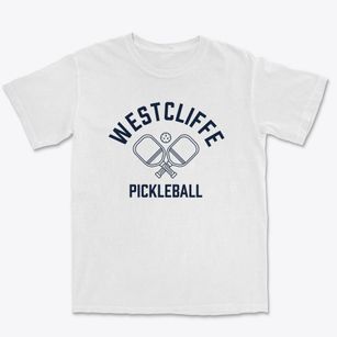 Westcliffe Colorado Pickleball Premium Heavyweight T-shirt