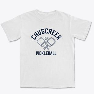 Chugcreek Wyoming Pickleball Premium Heavyweight T-shirt