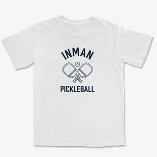 Inman Nebraska Pickleball Premium Heavyweight T-shirt