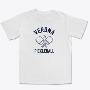 Verona North Dakota Pickleball Premium Heavyweight T-shirt