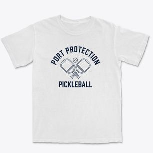Port Protection Alaska Pickleball Premium Heavyweight T-shirt
