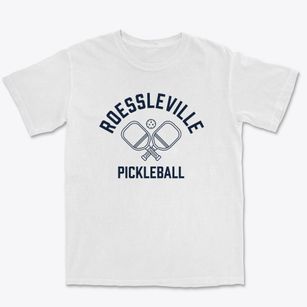 Roessleville New York Pickleball Premium Heavyweight T-shirt