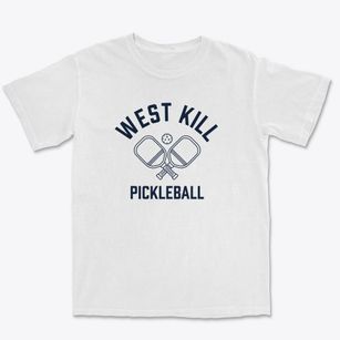 West Kill New York Pickleball Premium Heavyweight T-shirt