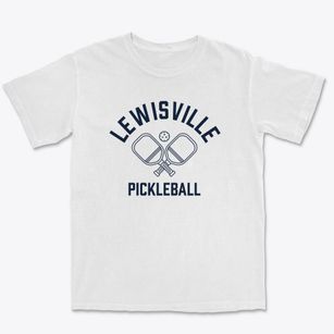 Lewisville Oklahoma Pickleball Premium Heavyweight T-shirt