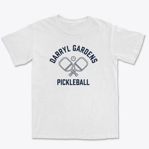 Darryl Gardens Maryland Pickleball Premium Heavyweight T-shirt