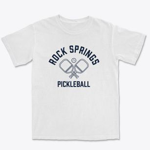 Rock Springs Missouri Pickleball Premium Heavyweight T-shirt