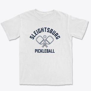 Sleightsburg New York Pickleball Premium Heavyweight T-shirt