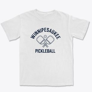 Winnipesaukee New Hampshire Pickleball Premium Heavyweight T-shirt