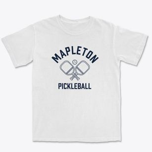 Mapleton Wisconsin Pickleball Premium Heavyweight T-shirt