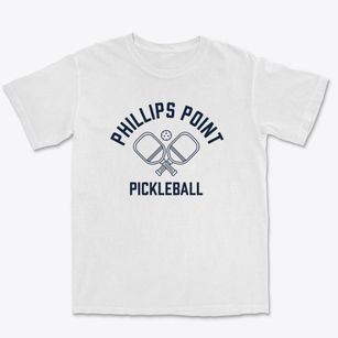 Phillips Point Massachusetts Pickleball Premium Heavyweight T-shirt