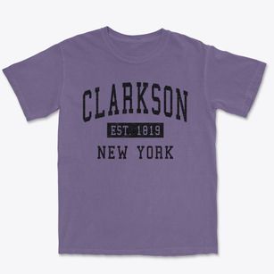 Clarkson New York Classic Established Premium Heavyweight T-shirt