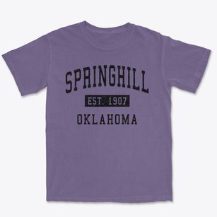 Springhill Oklahoma Classic Established Premium Heavyweight T-shirt