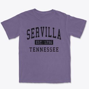 Servilla Tennessee Classic Established Premium Heavyweight T-shirt