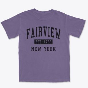 Fairview New York Classic Established Premium Heavyweight T-shirt