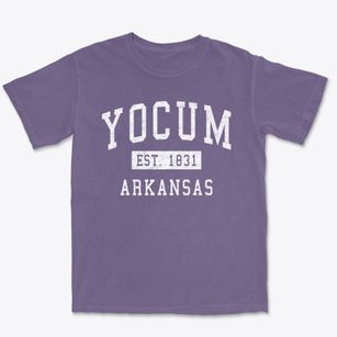 Yocum Arkansas Classic Established Premium Heavyweight T-shirt