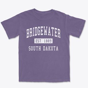 Bridgewater South Dakota Classic Established Premium Heavyweight T-shirt