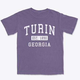 Turin Georgia Classic Established Premium Heavyweight T-shirt