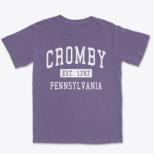 Cromby Pennsylvania Classic Established Premium Heavyweight T-shirt