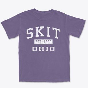 Skit Ohio Classic Established Premium Heavyweight T-shirt