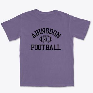 Abingdon Junior High School Classic Football Premium Heavyweight T-shirt