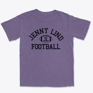 Jenny Lind Community School Classic Football Premium Heavyweight T-shirt