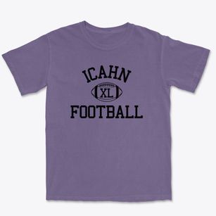 Icahn Charter School Classic Football Premium Heavyweight T-shirt