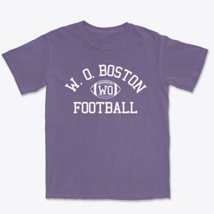W. O Boston High School Classic Football Premium Heavyweight T-shirt