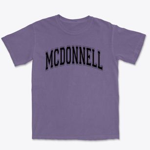 Mcdonnell Elementary School Varsity Arch Premium Heavyweight T-shirt