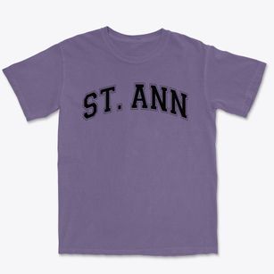 Saint Ann School Varsity Arch Premium Heavyweight T-shirt