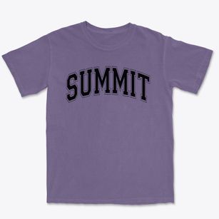 Summit Middle School Varsity Arch Premium Heavyweight T-shirt