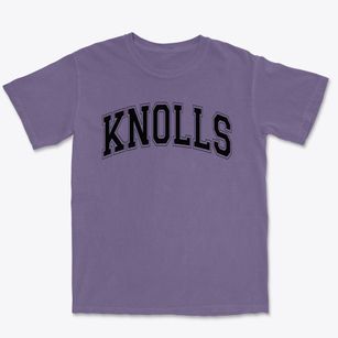 Knolls Elementary School Varsity Arch Premium Heavyweight T-shirt